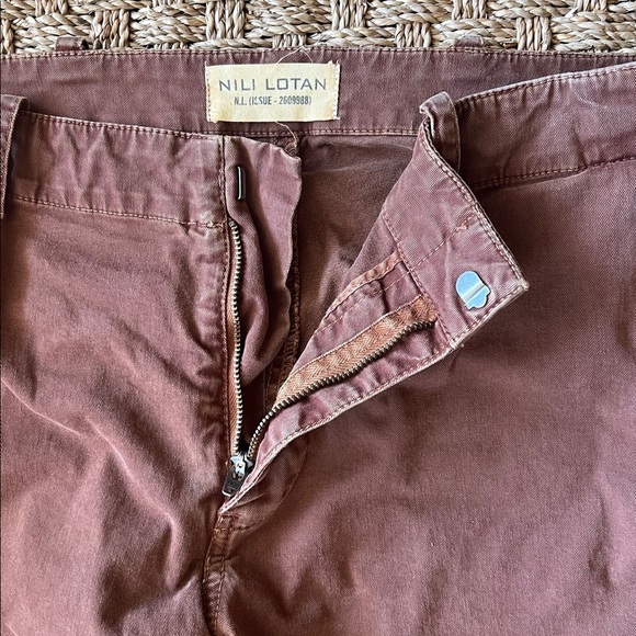 Nili Lotan Henna Cropped Military Pants size 10 - Picture 5 of 9